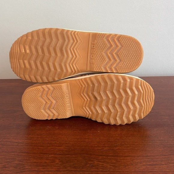 SOLD Sorel Joan of Arctic Tall Faux Fur Boots Lace Up Winter Duck Boot Size 10 - Picture 8 of 9